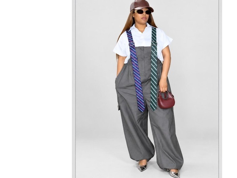 Rikayah Demin Jumpsuit